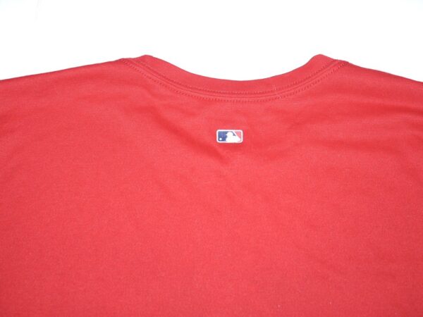 Coleman Crow 2022 Game Worn & Signed Official Los Angeles Angels Nike Dri-Fit Shirt