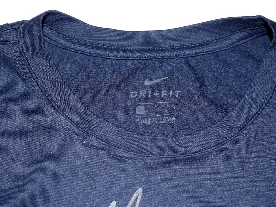 Jake Higginbotham Game Worn & Signed Official Atlanta Braves Baseball #49  Nike Dri-Fit Shirt - Big Dawg Possessions