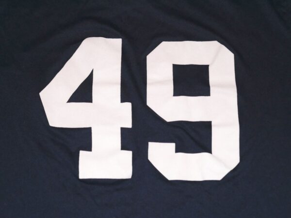 Jake Higginbotham Game Worn & Signed Official Atlanta Braves Baseball #49 Nike Dri-Fit Shirt