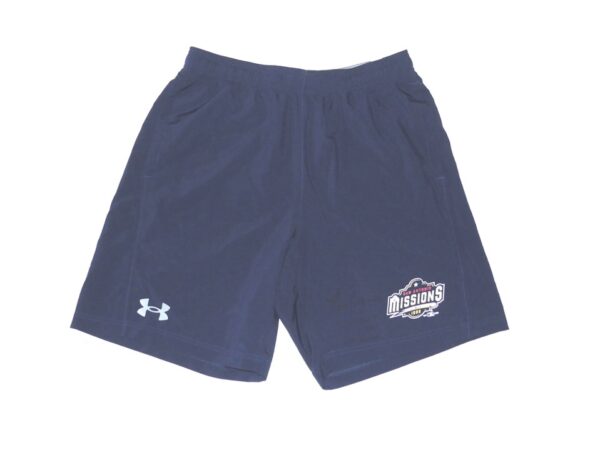 Tom Cosgrove 2022 Practice Worn & Signed Official San Antonio Missions Under Armour Shorts