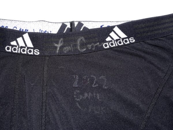 Tom Cosgrove 2022 San Antonio Missions Game Worn & Signed Black Adidas Shorts