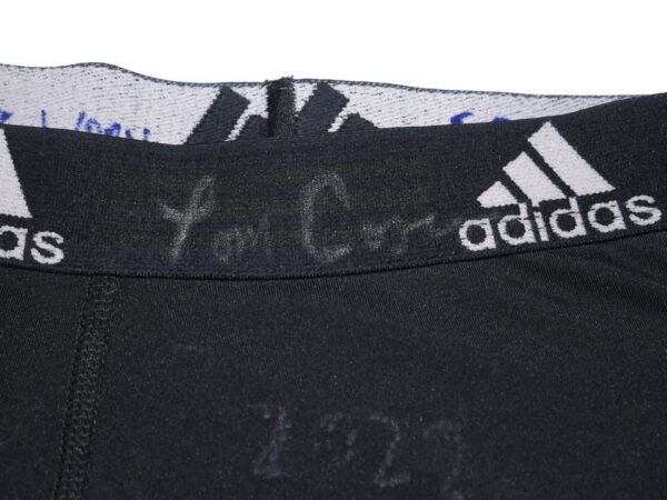 Tom Cosgrove 2022 San Antonio Missions Game Worn & Signed Black Adidas Shorts