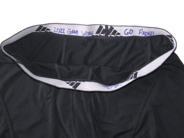 Tom Cosgrove 2022 San Antonio Missions Game Worn & Signed Black Adidas Shorts