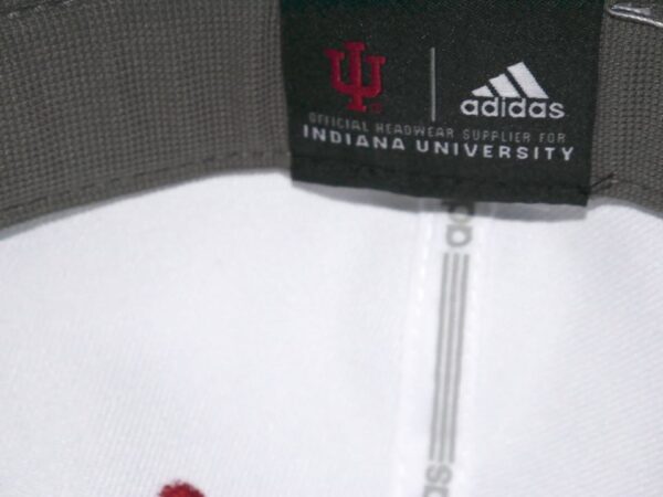 Cade Bunnell Game Worn & Signed Official Indiana Hoosiers Stars & Stripes Adidas Hat