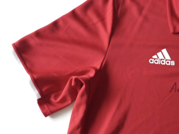 Cade Bunnell Team Issued & Signed Official Indiana Hoosiers Adidas Climalite Polo XL Shirt