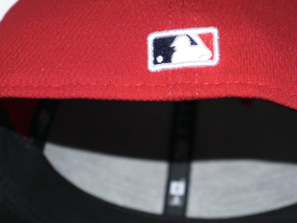 Coleman Crow Game Worn & Signed Official Los Angeles Angels Spring Training New Era 59FIFTY Hat