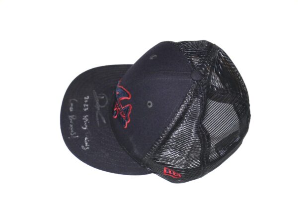 Drew Lugbauer Game Worn & Signed Official Atlanta Braves 2023 Spring Training New Era 59FIFTY Hat