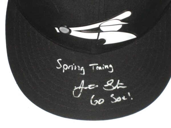 Jonathan Stiever 2020 Spring Training Worn & Signed Official Chicago White Sox New Era 59FIFTY Hat