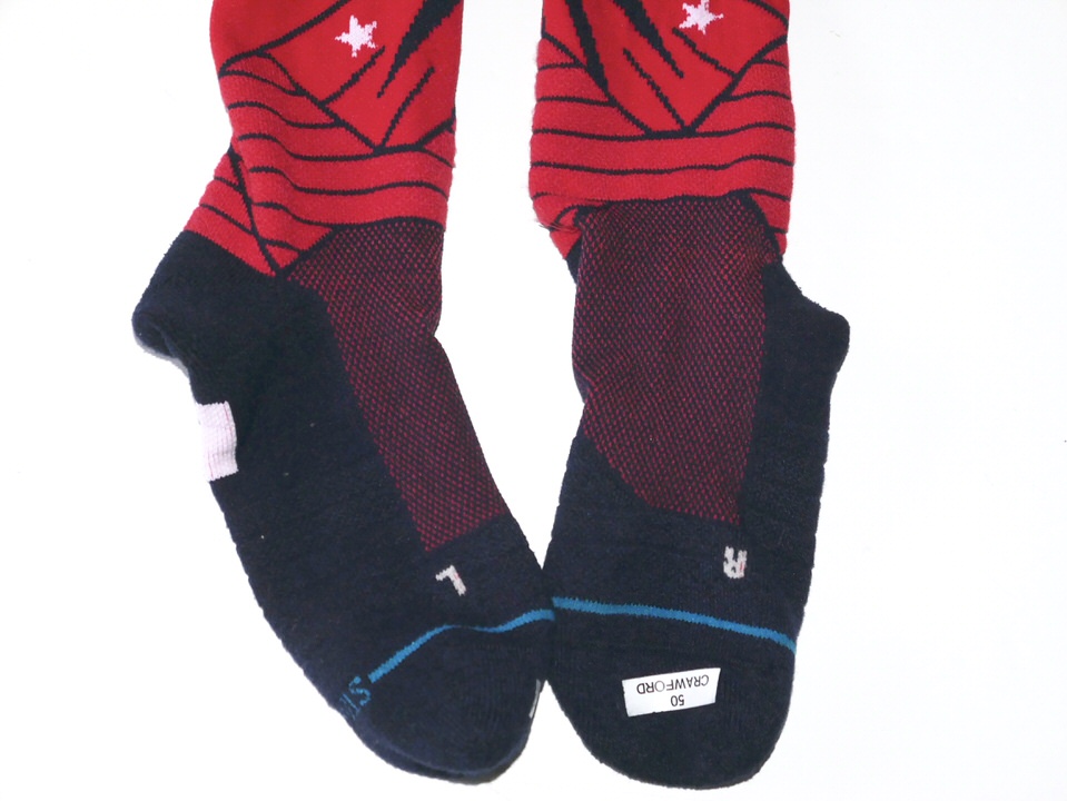 Kutter Crawford 2022 Game Worn & Signed Official Boston Red Sox City  Connect On-Field OTC Stance MLB Socks - Big Dawg Possessions