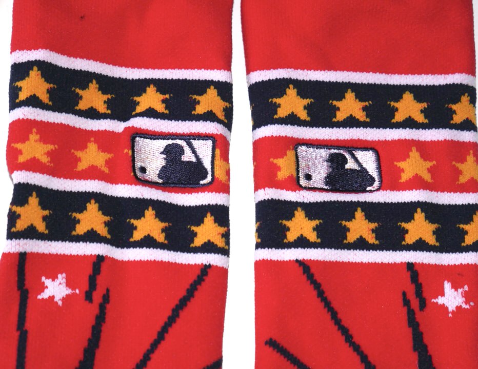 Kutter Crawford 2022 Boston Red Sox Game Worn & Signed Official July 4th  STANCE OTC MLB Socks - Pitched 5 1/3 Innings of Two-Hit Relief! - Big Dawg  Possessions