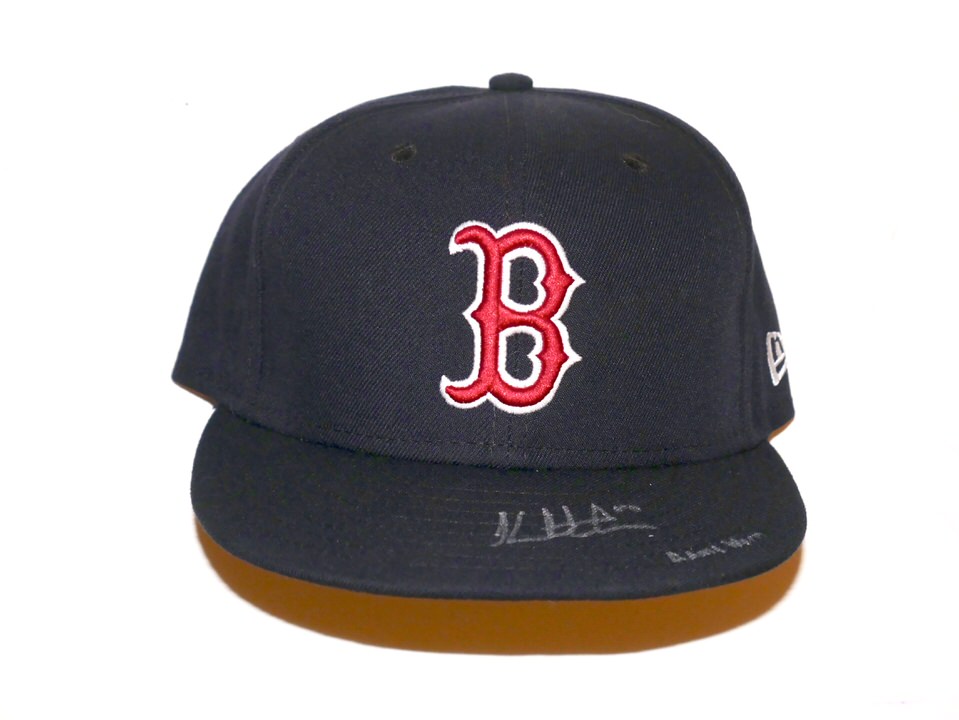Kutter Crawford 2022 Game Worn & Signed Official Boston Red Sox New Era  59FIFTY Hat