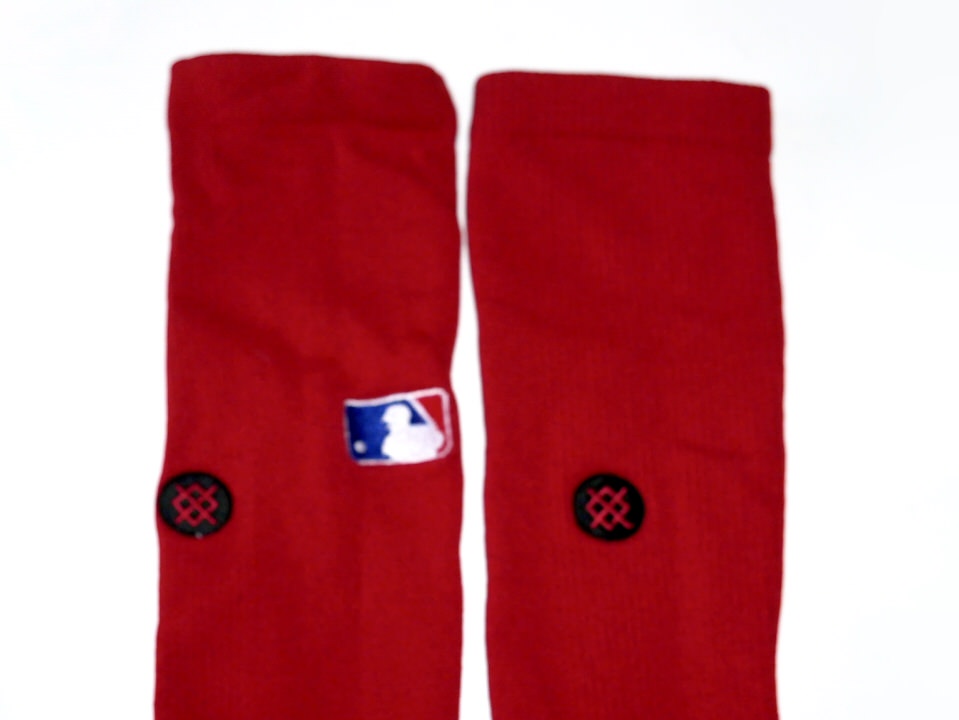 Kutter Crawford 2022 Boston Red Sox Game Worn & Signed Official July 4th  STANCE OTC MLB Socks - Pitched 5 1/3 Innings of Two-Hit Relief! - Big Dawg  Possessions