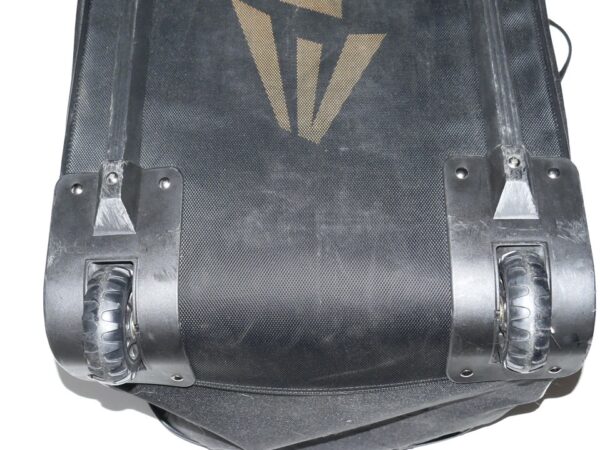 Packy Naughton Virginia Tech Hokies Travel Used and Signed Easton Wheeled Baseball Bag