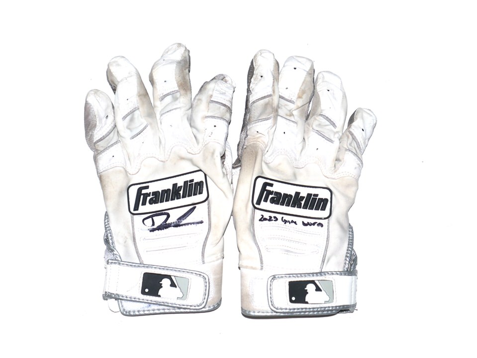 Drew Lugbauer 2023 Atlanta Braves Game Worn & Signed Franklin Batting  Gloves - Worn In Spring Training! - Big Dawg Possessions