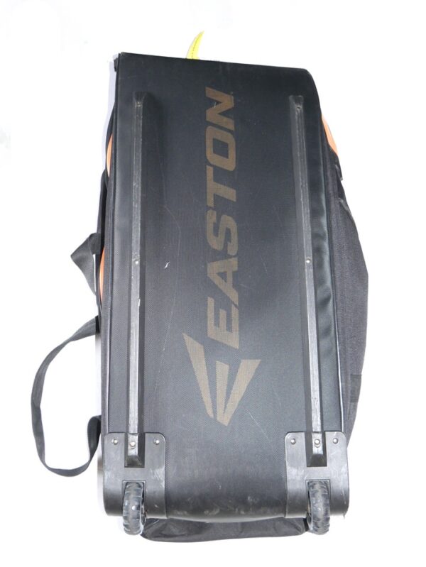 Packy Naughton Virginia Tech Hokies Team Issued and Signed Easton Wheeled Baseball Bag - Used for Road Trips With Player ID Card!