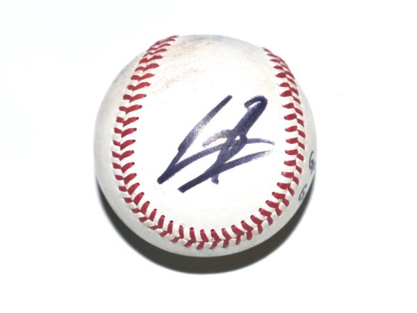 Cesar Rodriguez 2022 FCL Braves Game Used & Signed Official Rawlings Minor  League Baseball - Big Dawg Possessions