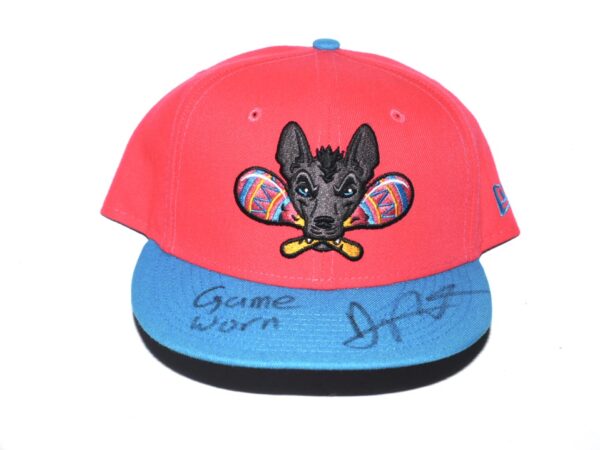 Arden Pabst Game Worn & Signed Official Xolos de Gwinnett New Era Copa De La Diversion 59FIFTY Fitted Hat