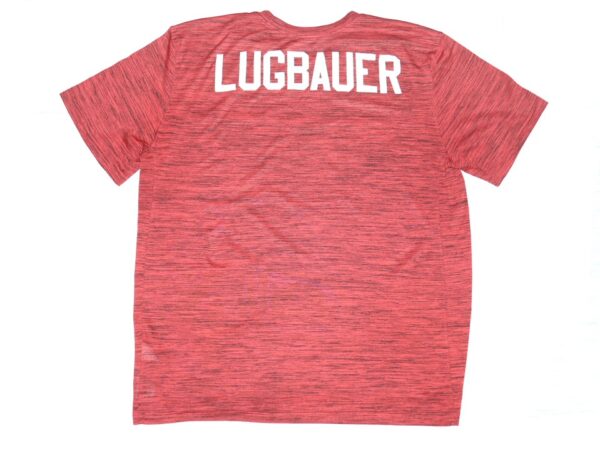 Drew Lugbauer 2023 Player Issued & Signed Official Atlanta Braves Baseball LUGBAUER Nike Dri-Fit XL Shirt