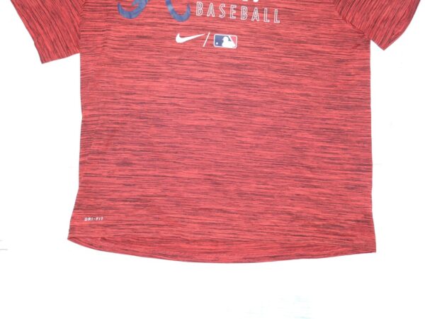 Indigo Diaz 2022 Player Issued & Signed Official Atlanta Braves Baseball DIAZ Nike Dri-Fit Shirt