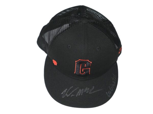 Kade McClure 2023 Spring Training Worn & Signed Official San Francisco Giants New Era 59FIFTY Hat3