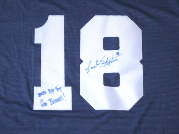 Landon Stephens Player Issued & Signed Official Mississippi Braves #18 Evoshield 2XL Shirt - Worn for Batting Practice!