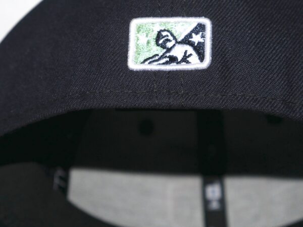 Arden Pabst Game Worn & Signed Official Gwinnett Stripers Alternate New Era 59FIFTY Fitted Hat