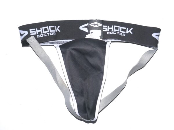 Landon Stephens 2023 Mississippi Braves Game Worn & Signed Shock Doctor Jock Strap with Cup!5