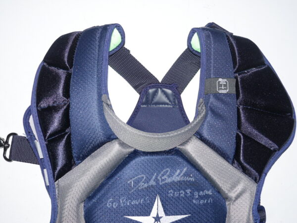 Drake Baldwin 2023 Rome Braves Game Worn & Signed All-Star 7 AXIS CPCC40PRO Chest Protector