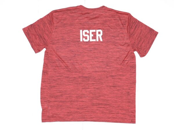 Herbert Iser 2023 Spring Training Worn Official Philadelphia Phillies Baseball "ISER" Nike XL Shirt