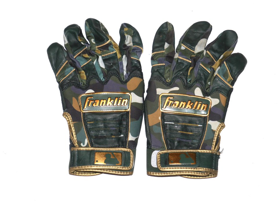 Franklin camo batting store gloves