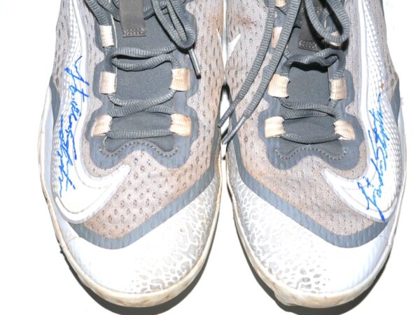 Landon Stephens 2023 Mississippi Braves Game Worn & Signed Nike React Baseball Cleats