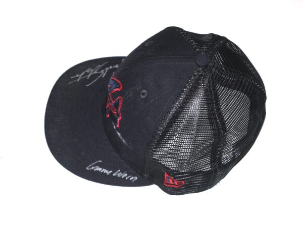 Landon Stephens Game Worn & Signed Official Atlanta Braves 2023 Spring Training New Era 59FIFTY Fitted Hat