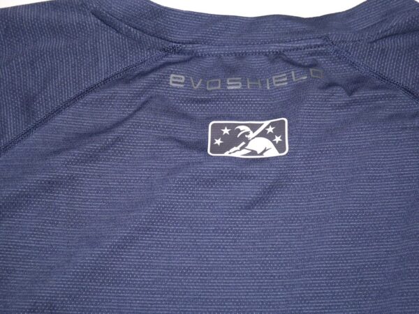 Landon Stephens Game Worn & Signed Official Mississippi Braves #18 Evoshield 2XL Shirt