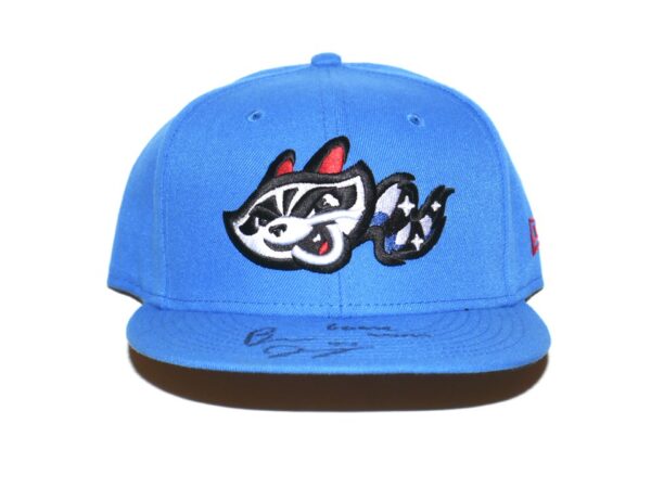 Ben Joyce Game Worn & Signed Official Rocket City Trash Pandas New Era 59FIFTY Hat