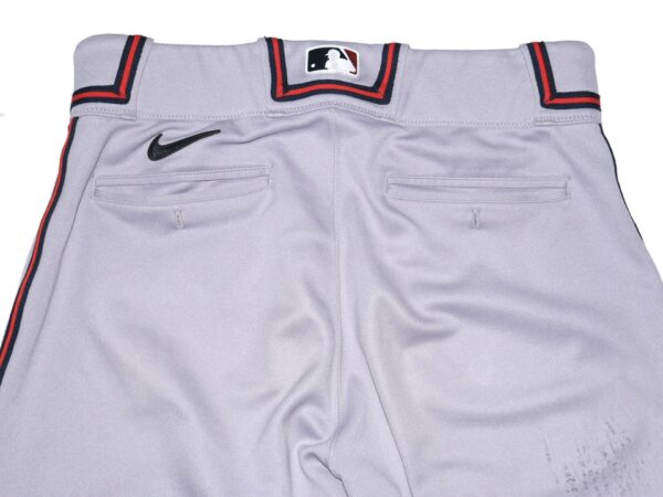 David McCabe 2023 Game Worn & Signed Official Rome Braves Nike Pants