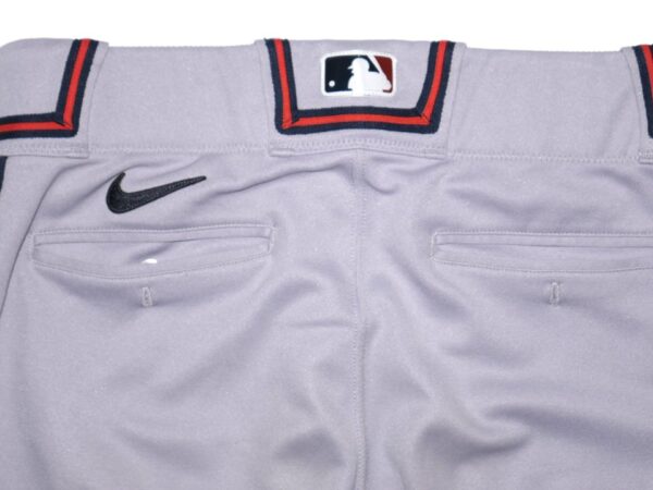 David McCabe 2023 Game Worn & Signed Official Rome Braves Nike Pants