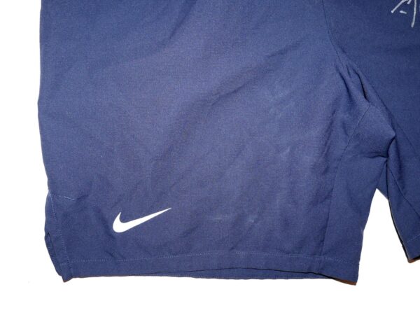 David McCabe 2023 Practice Worn & Signed Official Atlanta Braves Nike Dri-Fit XL Shorts