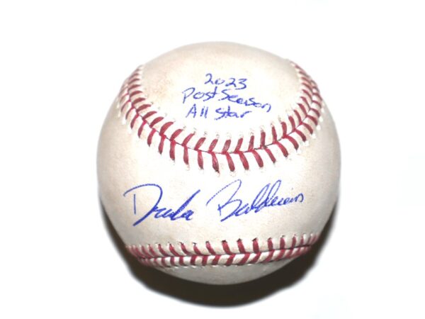 Drake Baldwin Rome Braves Signed Practice Used Official Major League Baseball