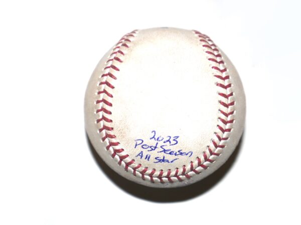 Drake Baldwin Rome Braves Signed Practice Used Official Major League Baseball