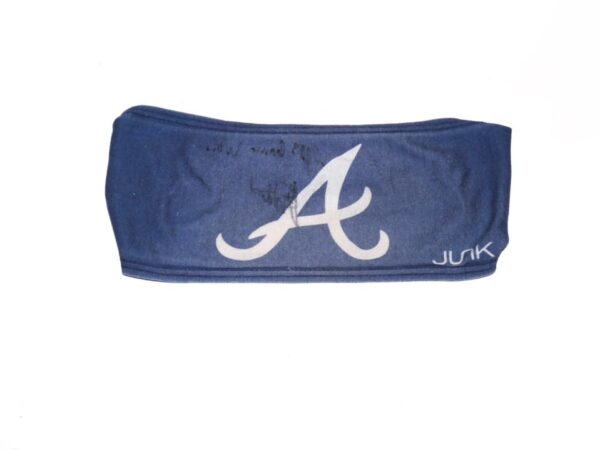 Javier Valdes 2023 Game Worn & Signed Official Atlanta Braves Junk Headband