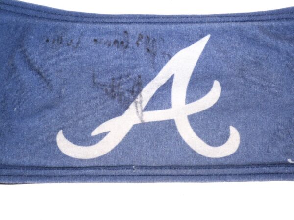 Javier Valdes 2023 Game Worn & Signed Official Atlanta Braves Junk Headband