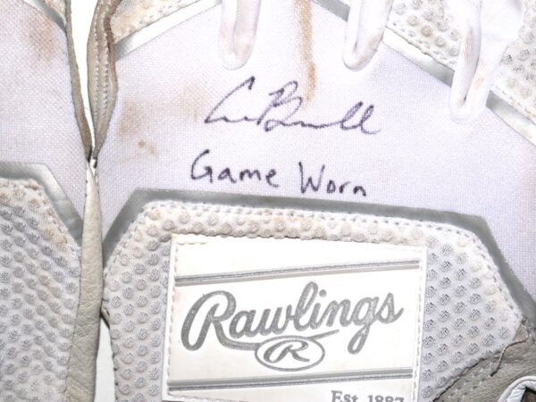 Cade Bunnell 2023 Mississippi Braves Game Worn & Signed Rawlings Workhorse Gloves - Good Use!