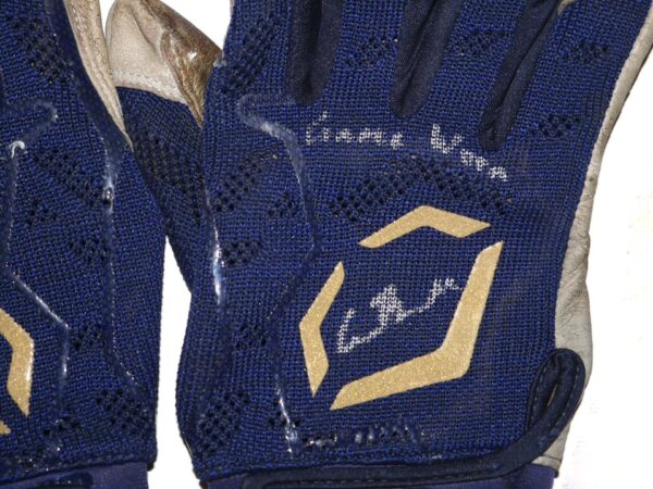 Cade Bunnell 2023 Mississippi Braves Game Worn & Signed EvoShield Batting Gloves