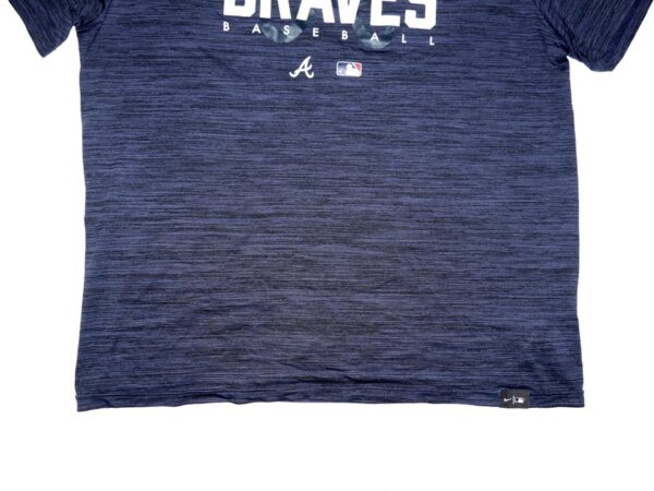 Drake Baldwin 2023 Player Issued & Signed Official Atlanta Braves Baseball BALDWIN 73 Nike Dri-Fit Shirt