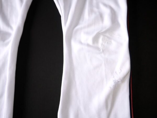 Drake Baldwin Game Worn & Signed Official White Rome Braves Nike Pants