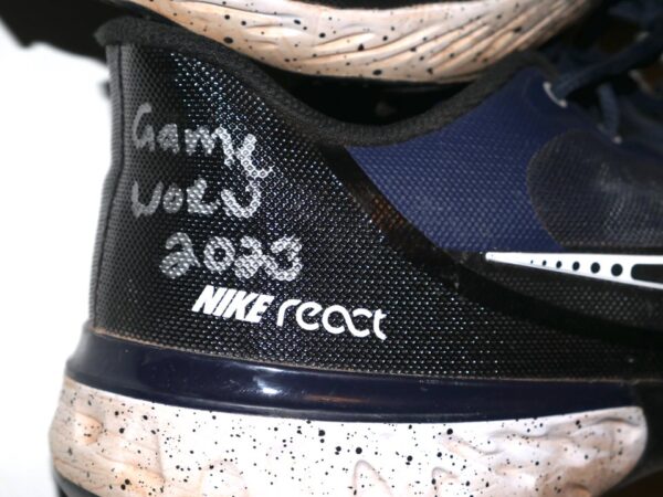 Javier Valdes 2023 Mississippi Braves Game Worn & Signed Nike Alpha Huarache Baseball Cleats