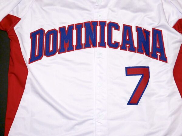 Jose Reyes Signed Custom Dominican Republic World Baseball Classic Jersey