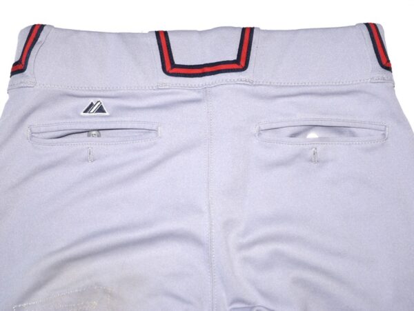 Andrew Moritz 2023 Mississippi Braves Game Worn & Signed Official Majestic Pants