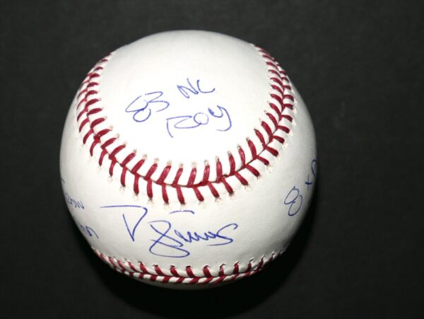 Darryl Strawberry New York Mets Signed Official Rawlings Major League Baseball with "83 NL ROY", "8X All-Star", "4x WS Champs", & "Straw Man" Inscriptions! - JSA Witnessed