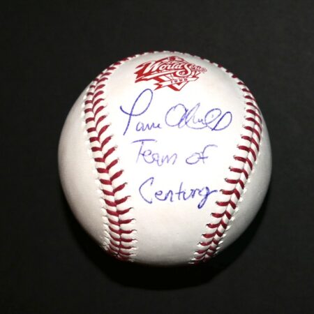 Paul O'Neill New York Yankees Signed Rawlings Official 1998 World Series Baseball with Team of Century Inscription - MLB Hologram